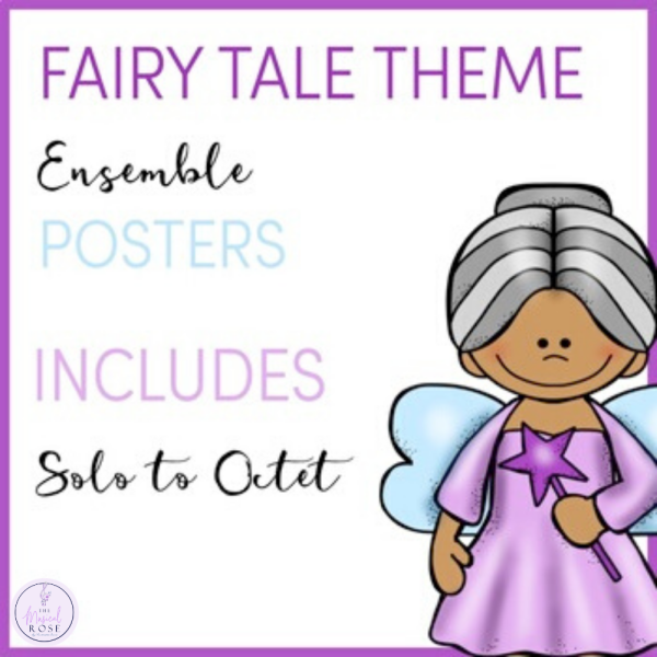 Fairy Tale Themed Ensemble Posters